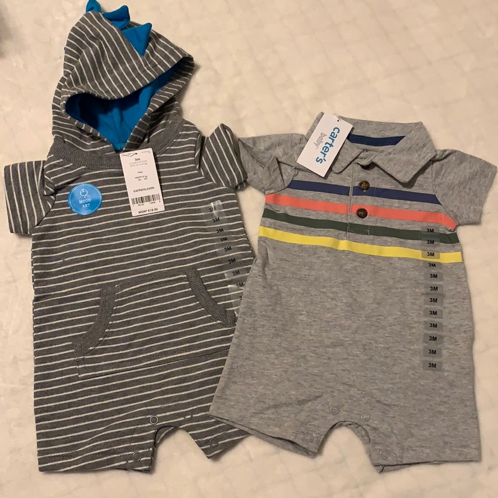 Carter’s Baby 2 onesies 3 months